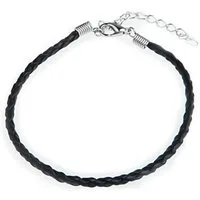 Schmuck-Elfe Lederarmband Casual, größenverstellbar