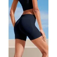 LASCANA Funktionsshorts Po Push Up mit Rippstruktur und Shapingeffekt, Sportshorts