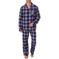 Normann Pyjama Normann Herren Flanell Schlafanzug Pyjama - auch in Übergröße