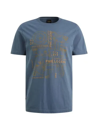 PME Legend - play heavy single jersey bijou blue - Gr. - XL