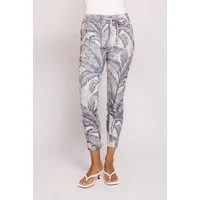 Zhrill Stoffhose ZHCHIARA CASUAL schmale Passform, für den Alltag, mit Bindeband und Gummizug