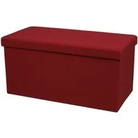 Urban Living Sitztruhe Sitzbank mit Aufbewahrungsbox TISSU Sitzhocker Sitz-Bank, abnehmbare Sitzfläche - bequemer Sitz