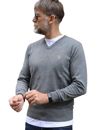Gabicci | Herren V-Ausschnitt Strickpullover