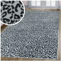 OTTO home Teppich Fynna, Leoparden-Muster, Animal Print, modern, rechteckig, Höhe: 9 mm, Leo, besonders weicher Flor, Wohnzimmer, Schlafzimmer, Esszimmer
