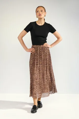 Nümph - NULIONIS SKIRT tiger´s eye - Gr. - XS