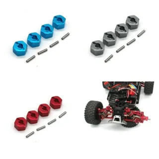 MJX 16207 16208 16209 16210 H16 1/16 Rc Car Metal Upgrade Parts Hexagon Connector