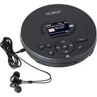 Reflexion PCD540DAB CD/MP3-Player mit DAB+ Digitalradio tragbarer CD-Player (LCD-Farbdisplay, Hörbuchfunktion, Ohrhörer, 8 Std. Akkulaufzeit)