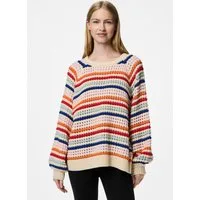 pieces Rundhalspullover PCDOSLA LS O-NECK KNIT MM