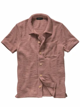 Mey & Edlich Herren Porto-Polo Rot 68 % Polyester, 32 % Baumwolle