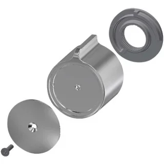 KWC Aquarotter Temperaturwahlgriff, F5, Metall, Sicherheitsschraube, 2030052851, 2030052851 2030052851