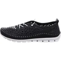 Gemini Gemini - Nappa Schnürschuh - Schwarz Schnürschuh