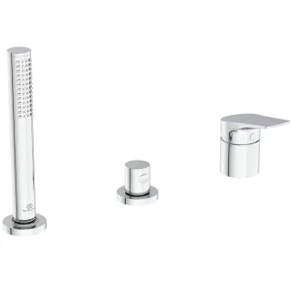 Ideal Standard Badearm. f.Wannenrand La Dolce Vita o.Auslauf m.Handbrause-Set Chrom, BD670AA BD670AA