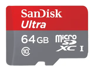 SanDisk Ultra | sdsqunc-064g-gn6ia | Flash-Speicherkarte (microSDXC-an-SD-Adapter inbegriffen) - 64 GB