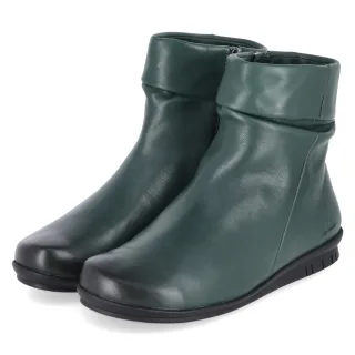 Josef Seibel Stiefeletten VIOLET 02  Grün - Gr. 37 -  Leder und Textil