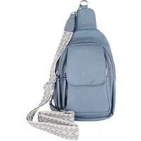 MIRROSI Umhängetasche Sling Bag,Brusttasche, Crossbody 19x28x8cm (für Ausflüge, Reisen, Wanderungen, und Partys, Mittelgroß), auch für die Verwendung als Rucksack oder Daypack geeignet