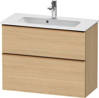 Duravit D-Neo Waschtischunterbau wandhängend Natur Eiche Matt 810x372x625 mm - DE4369004300000 DE4369004300000