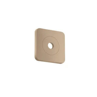 hansgrohe AXOR Citterio C Wandrosette 28801310 120/120 softsquare, Brushed Red Gold