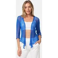 ikat Bolero IKA01 (Sommerlicher angenehm leichter Damen Bolero mit 3/4 Arm)