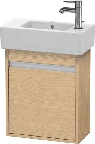 Duravit Ketho Waschtischunterbau wandhängend Natur Eiche Matt 450x225x550 mm - KT6629R3030 KT6629R3030