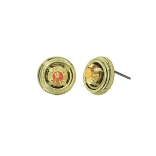 konplott - Ohrstecker - Cages beige/gold