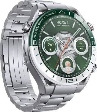 Huawei Watch Ultimate [inkl. Titanarmband silber] 485mm Keramikgehäuse grün/silber