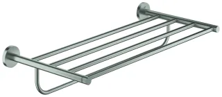 GROHE Multi-Badetuchhalter Essentials 40800 604mm Metall supersteel, 40800DC1 40800DC1