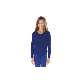 Kinder-Langarmbody, blau