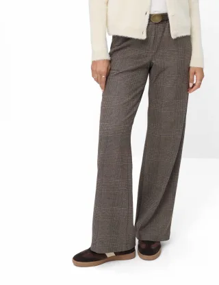 Brax Damen Palazzohose Style MAINE HAZEL, braun, Gr. 36L