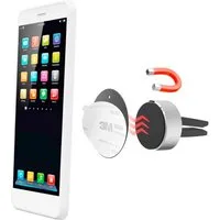 Hama Halterung Magnet Handy-Halterung Auto Navi KFZ Smartphone, (360-Grad Einstellbar)