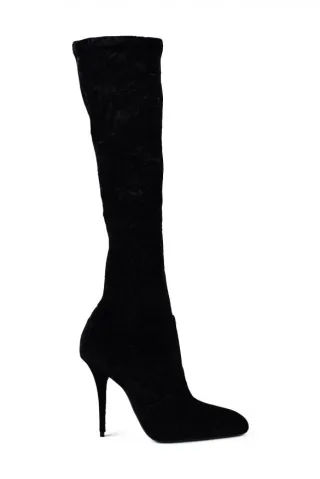 Saint Laurent Talia Stiefel Schwarz