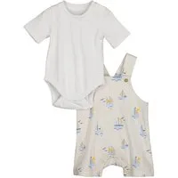 Blue Seven T-Shirt Blue Seven Set: Body und Latzshorts