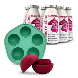 SmoothieDog Sensitivo (Pferd) 6x 250 ml + Schleckball 1 Stück