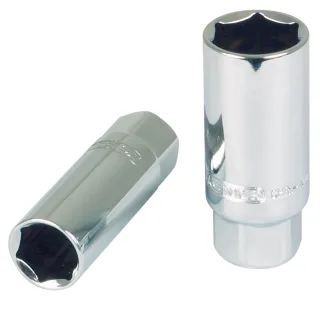 KS Tools 3/8" CHROMEplus® Spezial-Zündkerzen-Stecknuss, dünnwandig - 918.3806