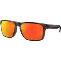 Oakley Sonnenbrille Holbrook XL Polarisiert (Glasfarbe: Prizm ruby polarized) schwarz ink