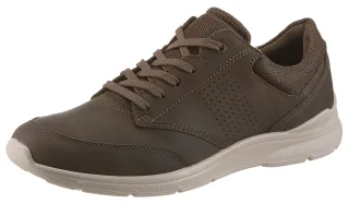 Ecco Sneaker "IRVING" mit weißer Laufsohle, Freizeitschuh, Halbschuh, Schnürschuh