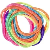 LG Designs Puzzle Schnurpuzzle, Geschicklichkeitsspiel / Fadenspiel /Fingerspiel, 1 Puzzleteile, Finger Rope / Fingertwist Regenbogen / Mitgebsel