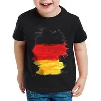 style3 T-Shirt Flagge Deutschland Fußball Sport Germany WM Fahne nationalmannschaft