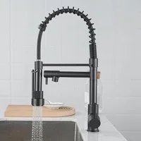 SEHAUSEU Küchenarmatur Wasserhahn Küche Bad Spültischarmatur Waschtischarmatur abnehmbar
