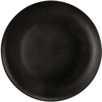 Seltmann Weiden Frühstücksteller Liberty - Velvet Black, (1 St), Teller rund 22,5 cm