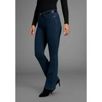 Arizona Bootcut-Jeans Comfort-Fit ausgestellte Beinform, mit Eingrifftaschen, High-Waist
