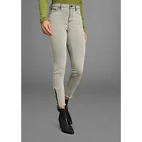 Arizona 5-Pocket-Jeans schmale, knöchelfreie Beinlänge, normale Leibhöhe, Slim Fit