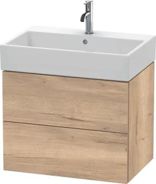 Duravit L-Cube Waschtischunterschrank wandhängend 684x459x544 Ei Marmoriert LC627605555