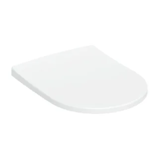 Geberit Acanto Slim WC-Sitz 500605012 weiss, mit Absenkautomatik und quick-release