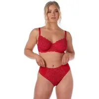 After Eden D-cup & up Panty BO Mit Spitze, leicht durchsichtig, feminin, bequem, weich, elastisch