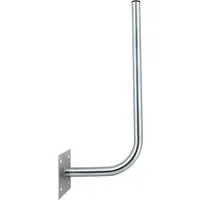 PremiumX SAT-Halterung 30cm Wandhalter 70 cm Mast Stahl verzinkt Wand Montage Halter 38 mm