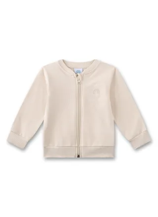 Sanetta - Sweatshirt/Sweatjacke ecru - Gr. - 074