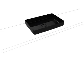 Kaldewei Waschtisch-Schale Miena, Modell 3185 ohne Überlauf 580x380, 909606003701 909606003701
