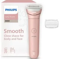 Philips Elektrokörperrasierer Lady Shaver Series 8000 BRL129/00, Aufsätze: 1, kabelloser Rasierer, nass und trocken, inkl. Trimmeraufsatz