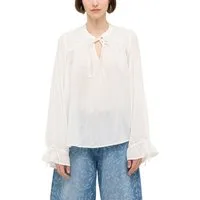 MUSTANG Langarmbluse Damen Style Feminine Blouse