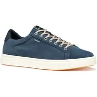Geox Sneaker Freizeitschuh, Halbschuh, Schnürer mit Logo-Aufnäher an der Schuhzunge